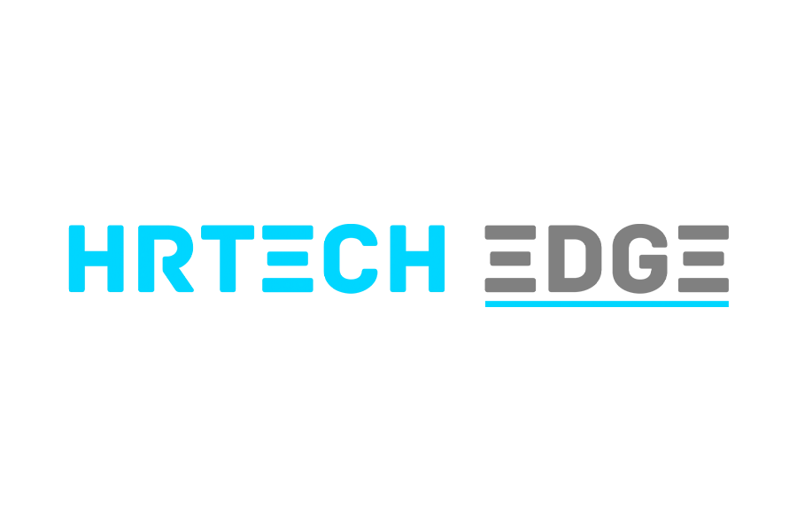 Text logo displaying "HRTECH247" in blue and gray letters on a transparent background.