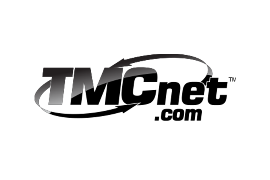 TMZ logo in grayscale with a stylized arc above the letters.
