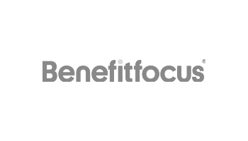 Logo displaying the word "Benefitfocus" in a bold, modern font against a transparent background.