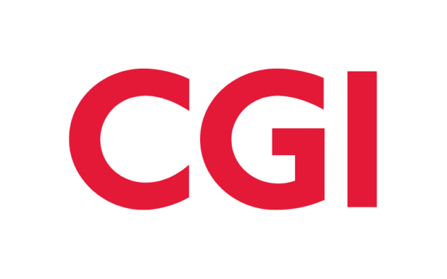 The red letters “CGI” on a white background.