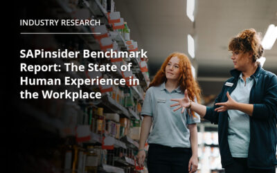 SAPinsider Benchmark Report: The State of Human Experience in the Workplace